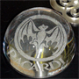 Glass Engraving - Paperweight